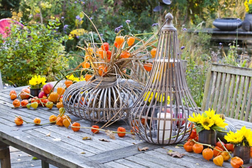 herbstliche Tischdeko